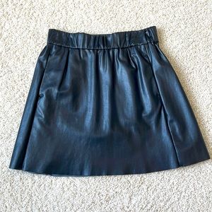 Wildfires fux leather skirt ( From Aritzia)
